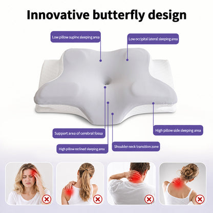 Butterfly Shape Memory Foam Pillow